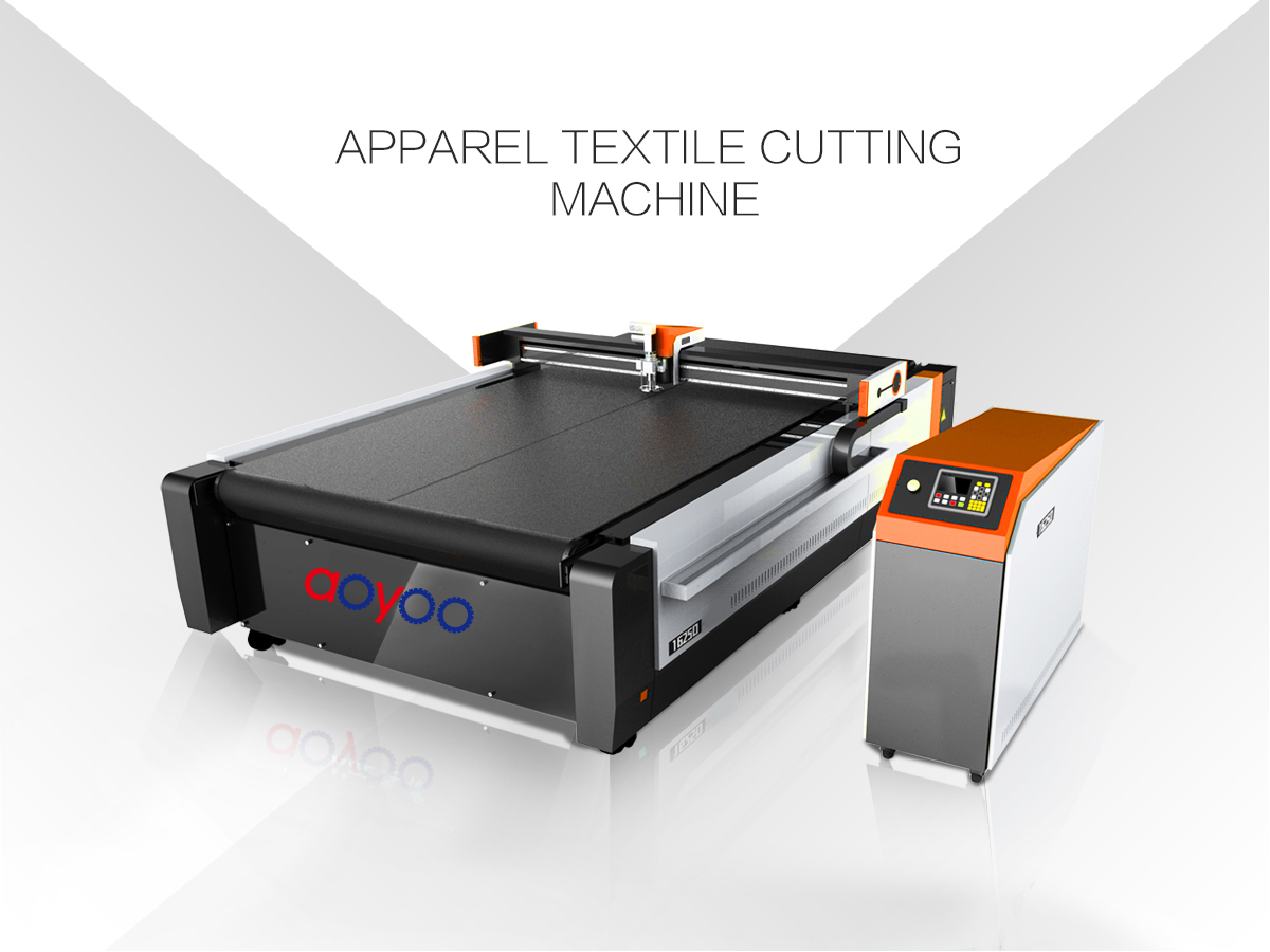 Clothing cutting machine