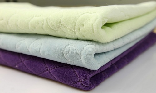 Towel fabric cutting