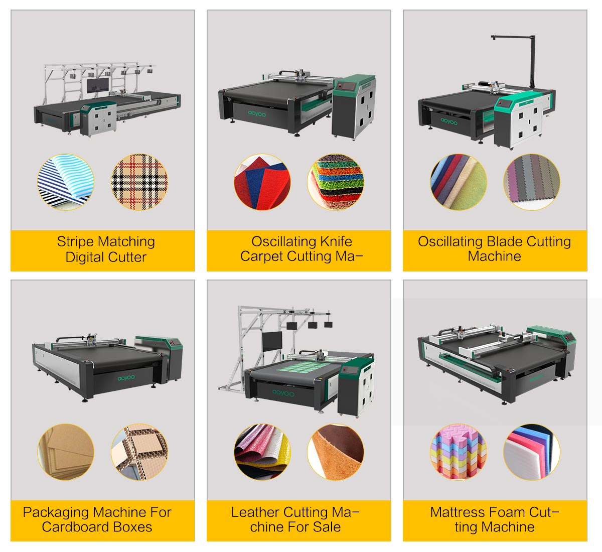 AOYOO CNC gasket cutting machine