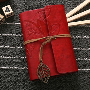 Red Hard Leather Paper