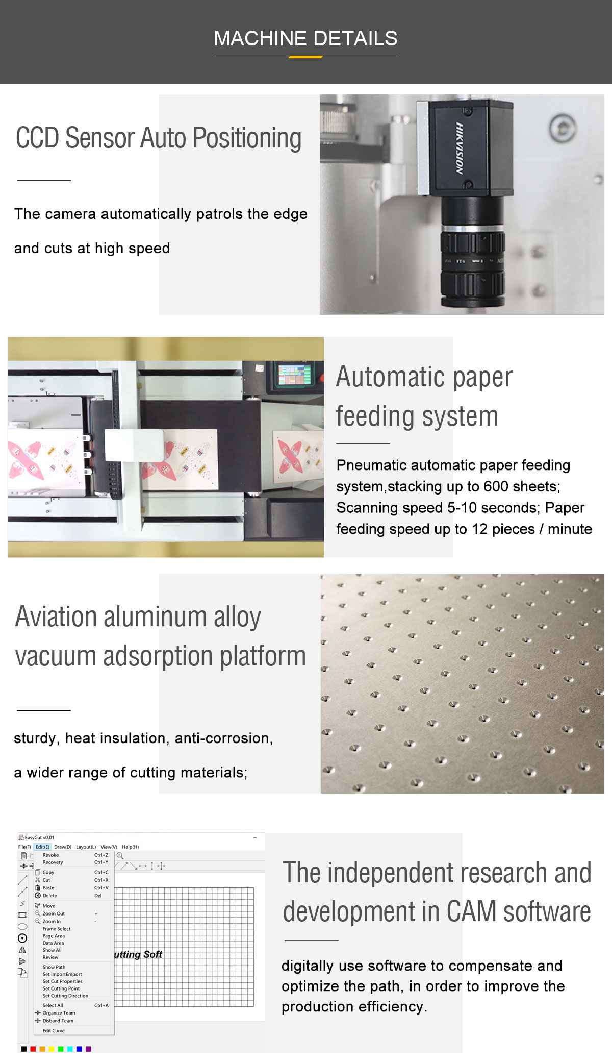 foam board digital machine details