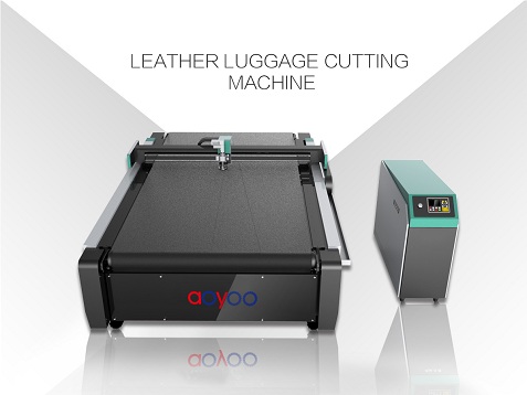 Leather Luggage Suitcase Cutting Machine
