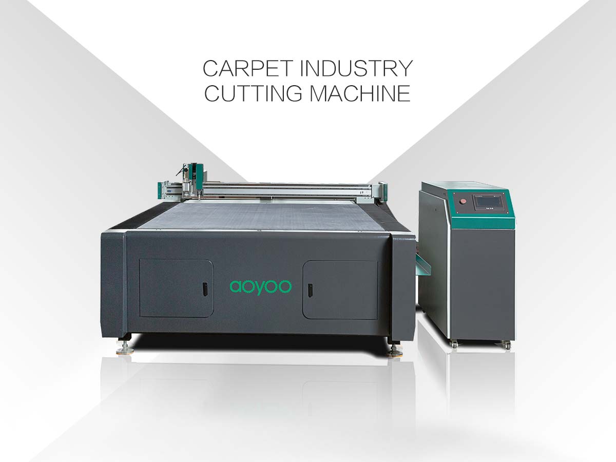 Carpets Oscillating Knife Cutting Machine