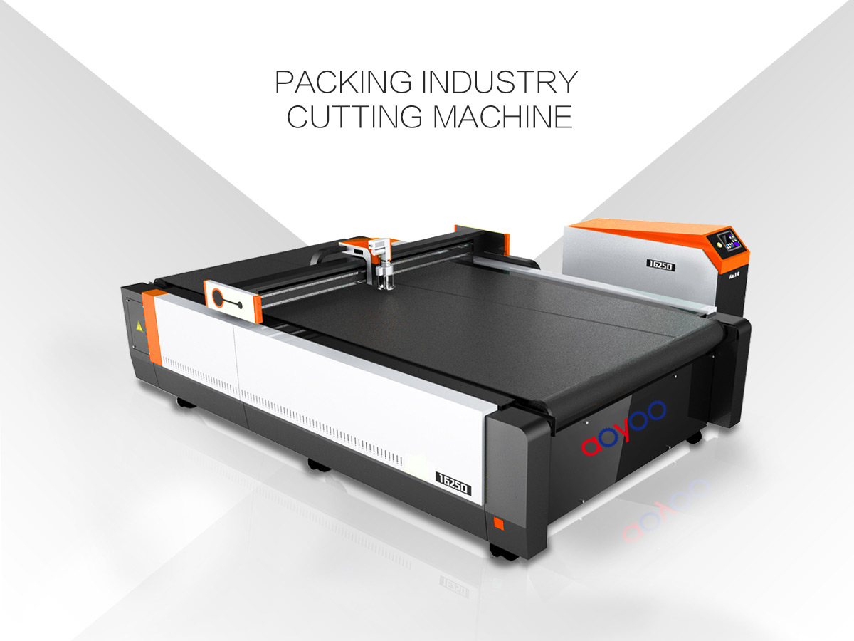 CNC Oscillating Knife Color Box Cutting Machine