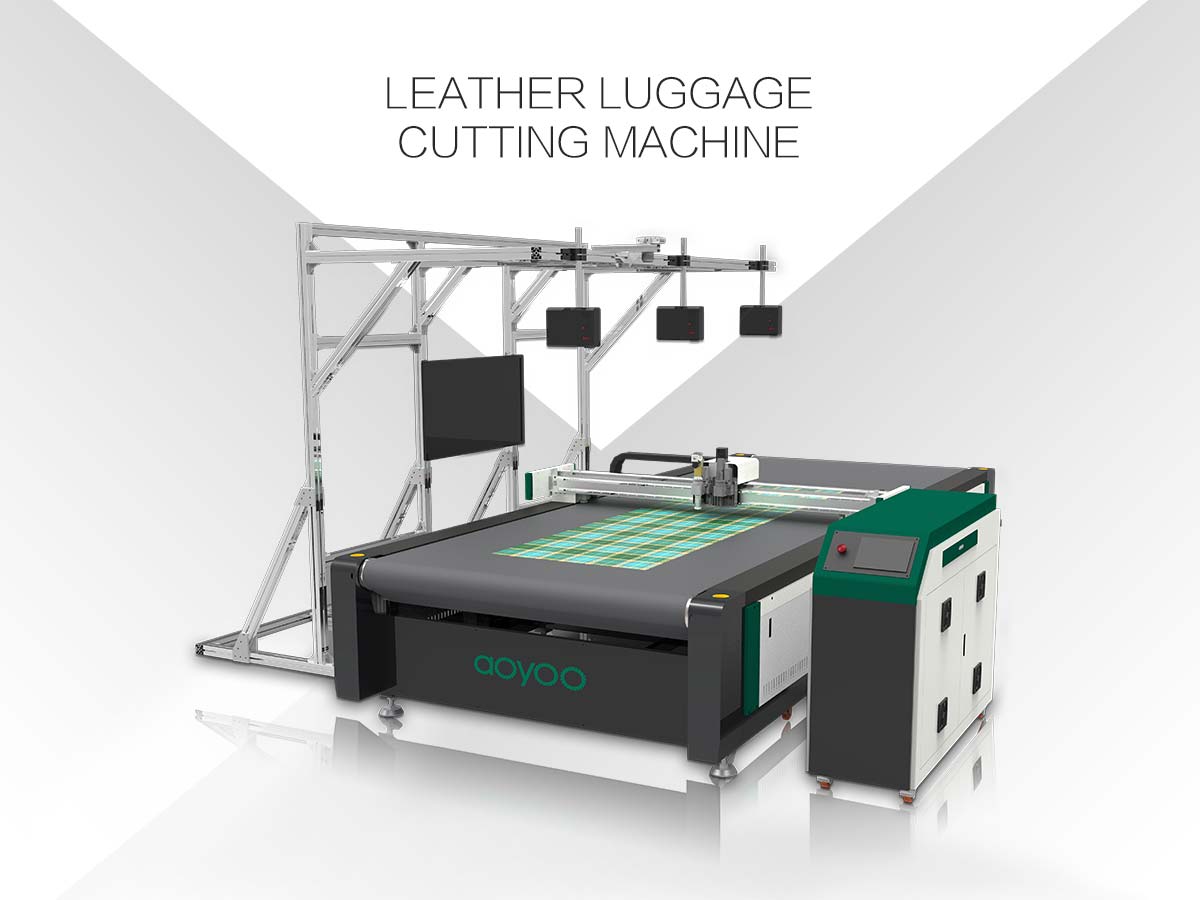 CNC Vibrating Knife Genuine Leather Material Cutting Machine