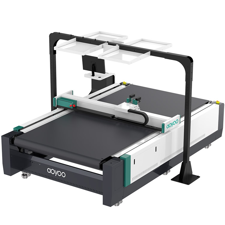 foam board CNC cutting machine with oscillating knife